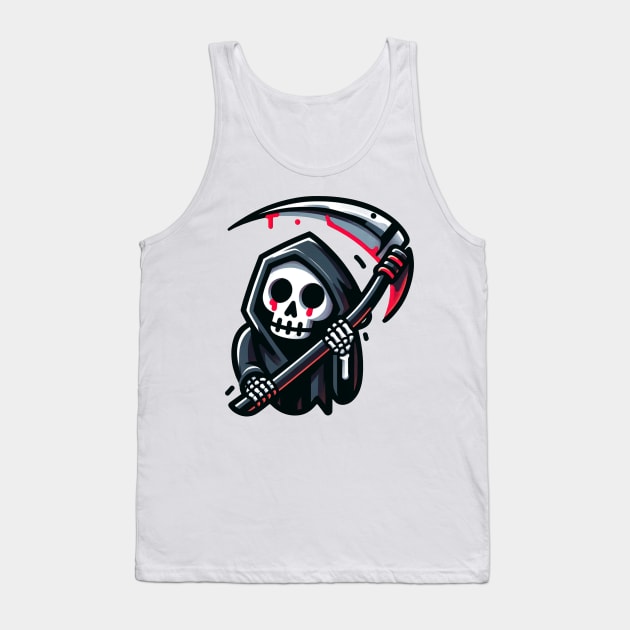 Cute Lord Death Tank Top by luwakka